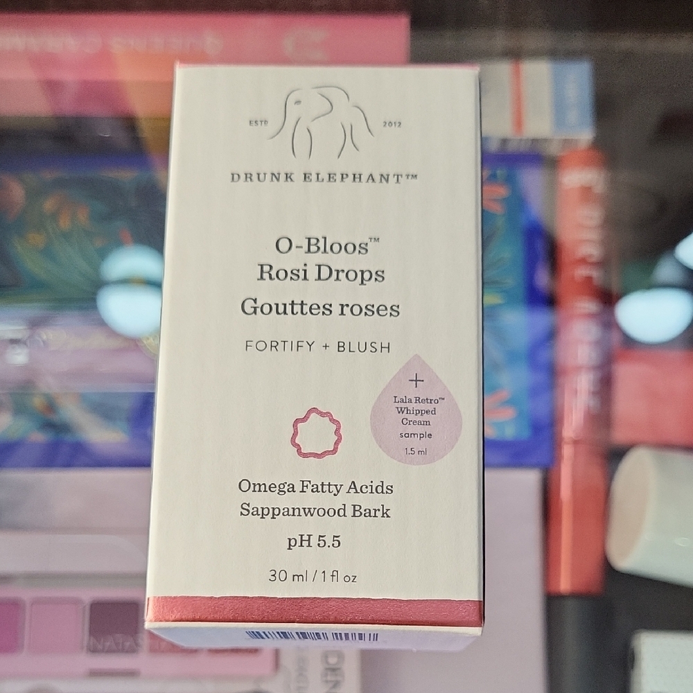 Drunk Elephant O-Bloos Rosi Drops - White and Pink
